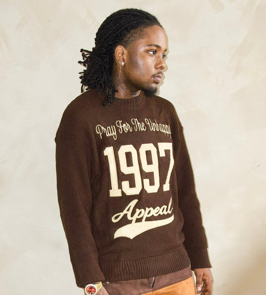 Pray 4 Unhappy Sweater 1997 Appeal Clothing