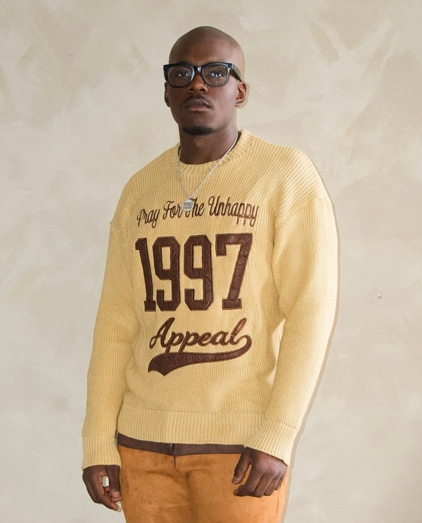 Pray 4 Unhappy Sweater 1997 Appeal Clothing