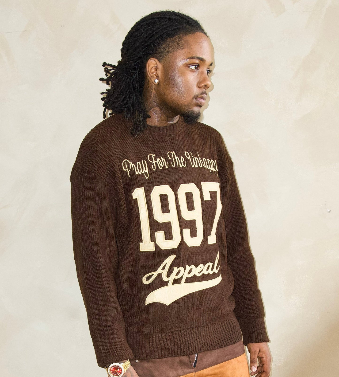 Pray 4 Unhappy Sweater 1997 Appeal Clothing