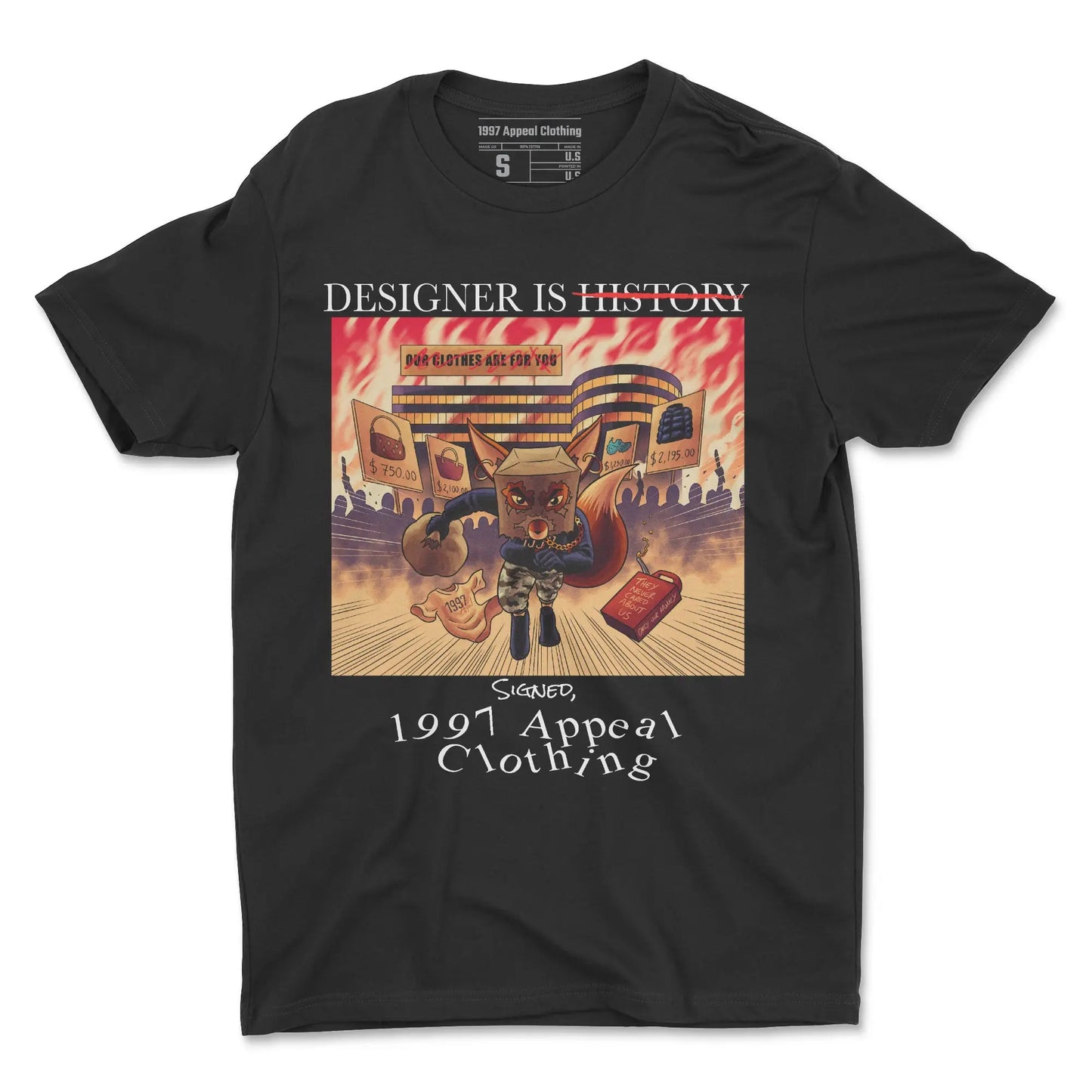 Designer Is History 1997 Appeal Clothing